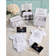 Baby Announcement Gift Set For Grandparents