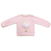 Pink Ballerina Knit Sweater