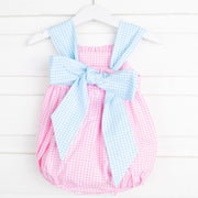 Party Pink Stella Bubble Gingham