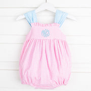 Party Pink Stella Bubble Gingham