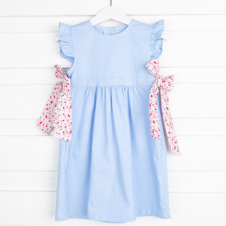 Blue Floral Avery Dress