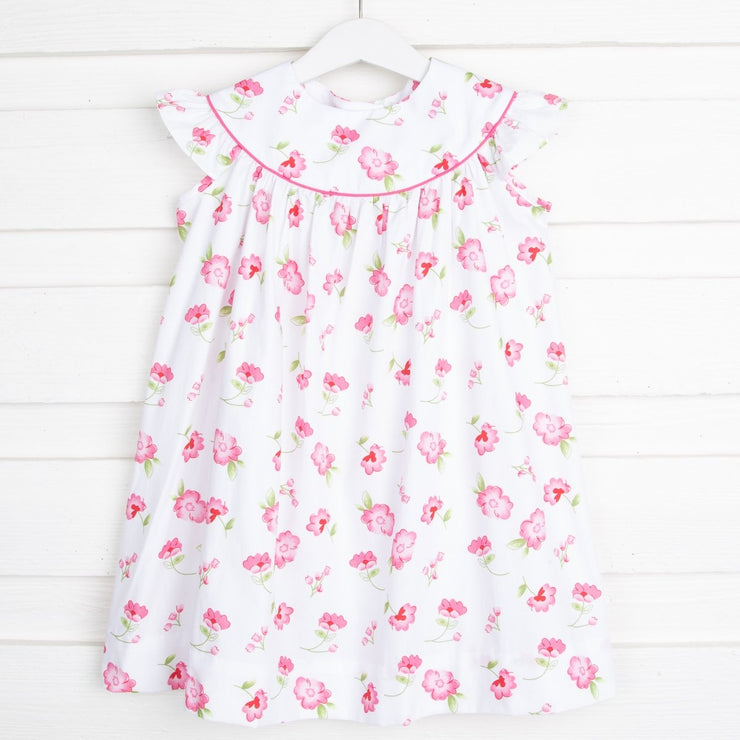 Posie Lucy Dress Pink and White